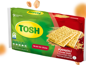 GALLETA TOSH AJONJOLI X 9UND (3268)