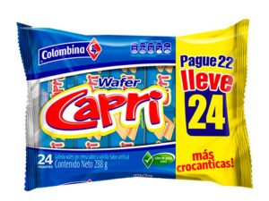 GALLETAS CAPRI WAFER X 24UND (3008)