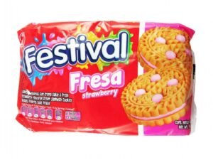 GALLETAS FESTIVAL FRESA 12X4 UND (3070)