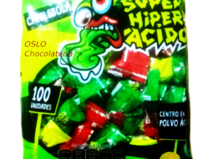 CHICLE SUPER HIPER ACIDO X 100UND (1163)