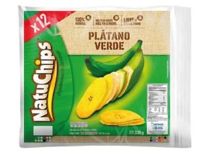 NATUCHIPS PLATANO VERDE X 12UND (N420)