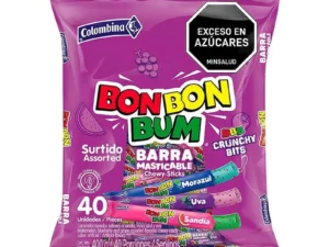 BON BON BUM BARRA CRUNCHY UVA X 40UND (N4112)