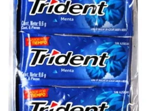CHICLES TRIDENT MENTA X 18UND (N373)