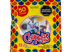 ELITE CHUPETA FRUTA X 50UND (N489)