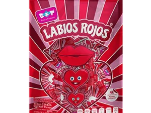 CHUPETA LABIOS ROJOS X40 UND (2720)