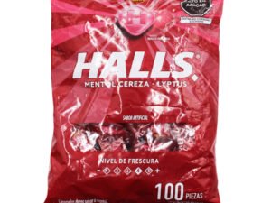 HALLS PASTILLA CEREZA X 100UND (2154)
