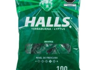 HALLS PASTILLA YERBABUENA X 100UND (0063)
