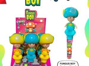CANDY TOY FUNGUS BOY X 3 UND (N42101)