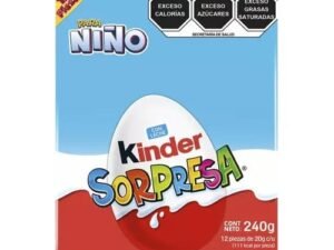 HUEVO KINDER SORPRESA NIÑO X 12 UND (N41013)