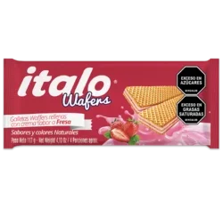 GALLETA ITALO WAFER FRESA X 117 G (3127)