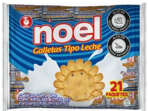 GALLETAS NOEL TIPO LECHE X 21UND (3267)
