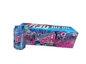 GASEOSA MOUNTAIN DEW VOLTAGE RASPBERRY 355ML CAJA X 12UND (351)