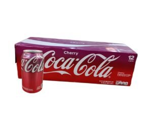 GASEOSA COCA-COLA CHERRY 355ML CAJA X 12UND (3324)