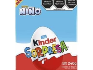 HUEVO KINDER SORPRESA NIÑO X 12 UND (N41013)