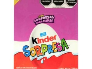 HUEVO KINDER SORPRESA NIÑA X 12 UND (N41012)